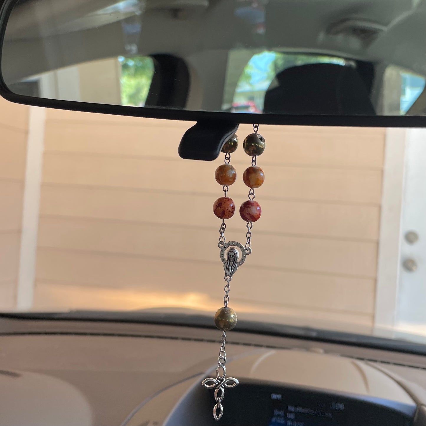 Sunrise and Golden Car Rosary