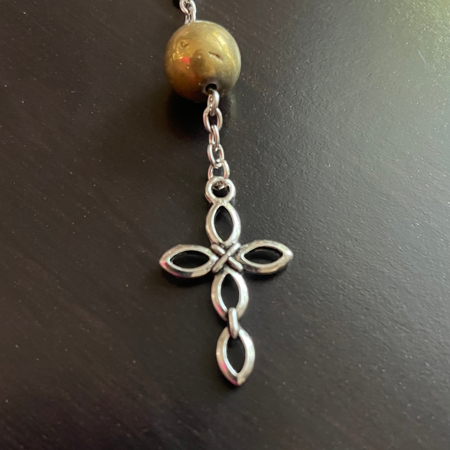 Sunrise and Golden Car Rosary