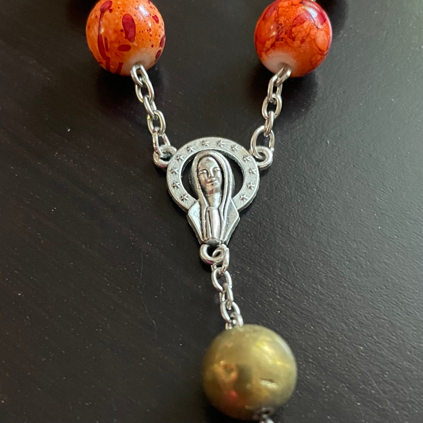 Sunrise and Golden Car Rosary