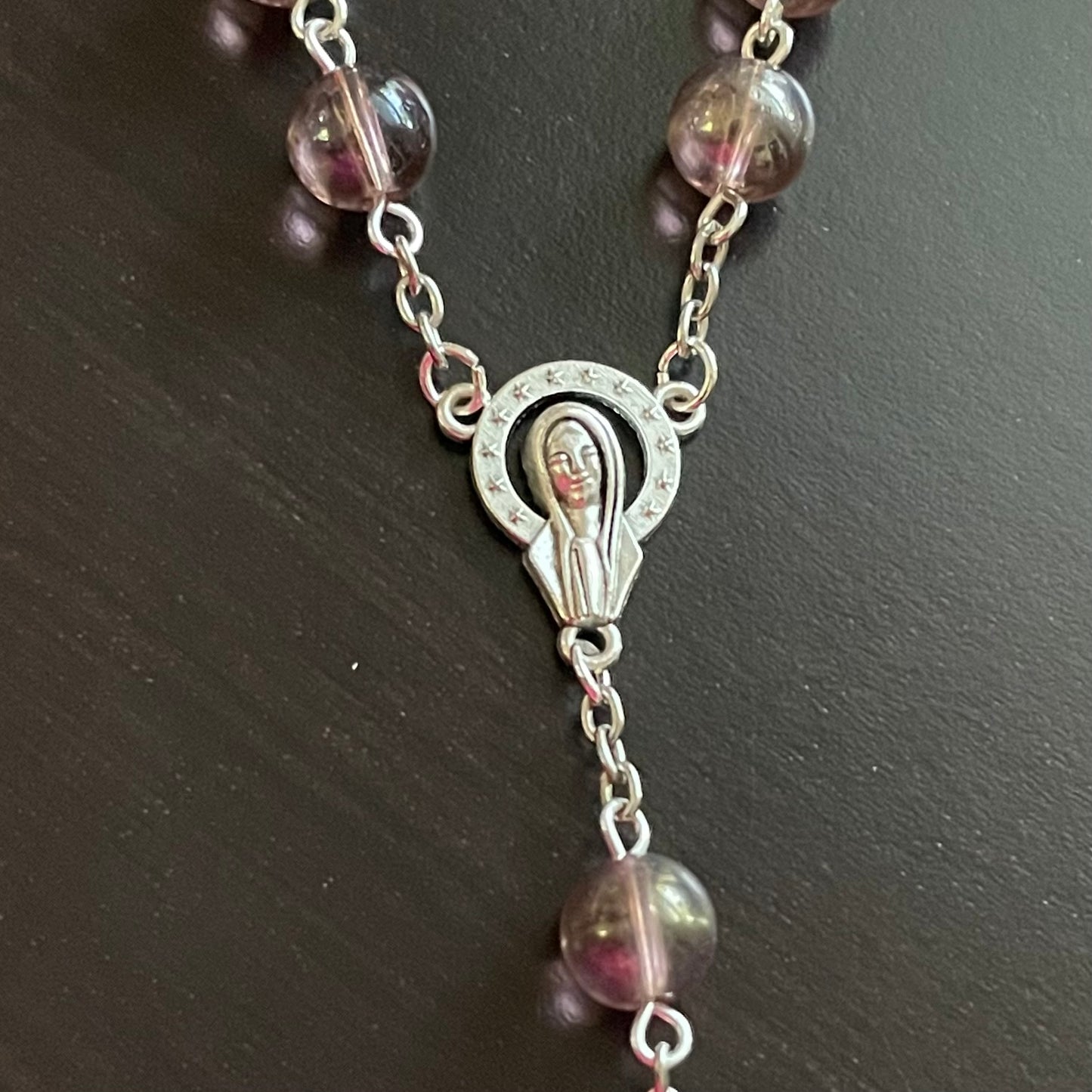 Brown Mini Car Rosary